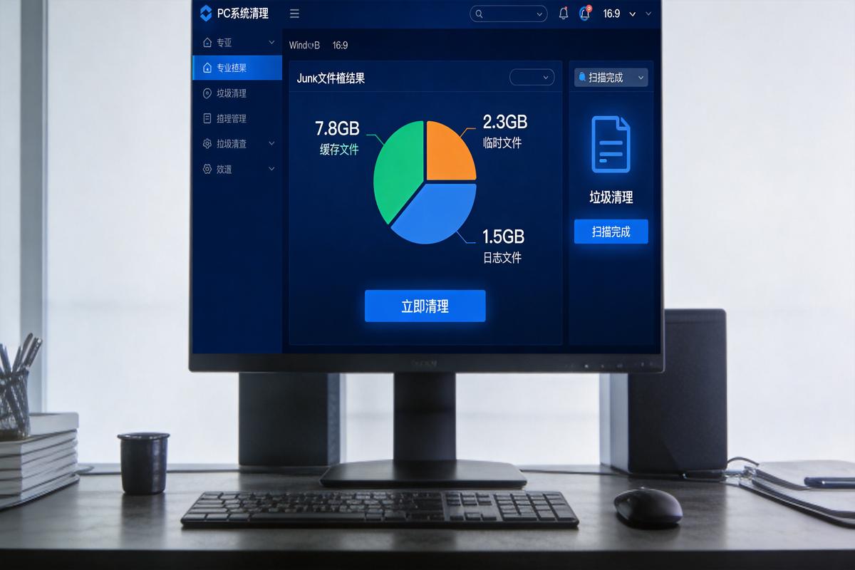 极速清理大师界面